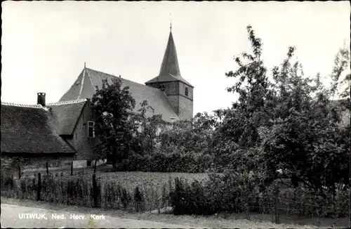 Ak Uitwijk Nordbrabant Niederlande, Ned. Herv. Kerk
