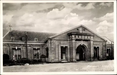 Ak Grave Nordbrabant Niederlande, Hampoort