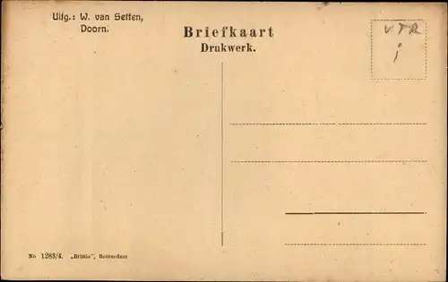 Ak Doorn Utrecht Niederlande, Dorpsstraat