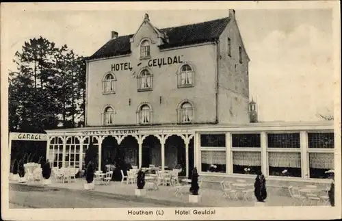 Ak Houthem Limburg Niederlande, Hotel Geuldal
