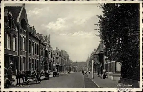 Ak Roosendaal Nordbrabant Niederlande, Brugstraat