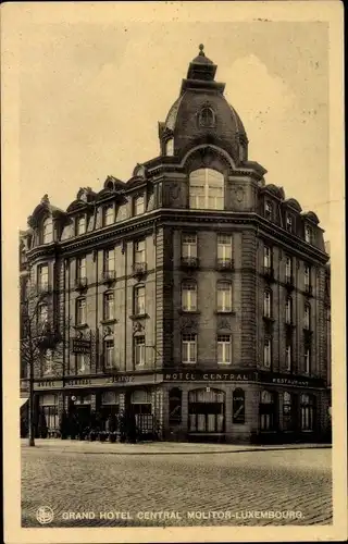 Ak Molitor Luxemburg, Grand Hotel Central, Avenue de la Liberte 28