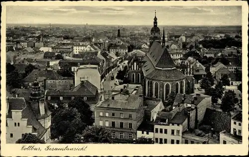 Ak Cottbus in der Niederlausitz, Gesamtansicht