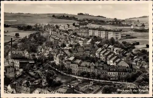 Ak Mylau Reichenbach im Vogtland, Blick nach der Ringstraße