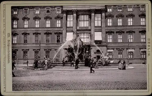 Kabinett Foto Berlin Mitte, Schlossbrunnen, Begas-Brunnen