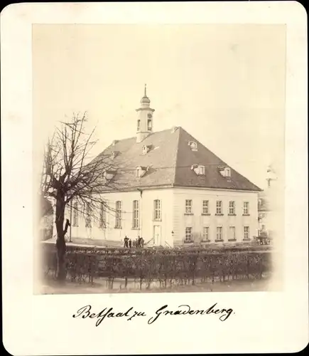 Foto Godnów Gnadenberg Bolesławiec Bunzlau Schlesien, Betsaal der Brüdergemeine