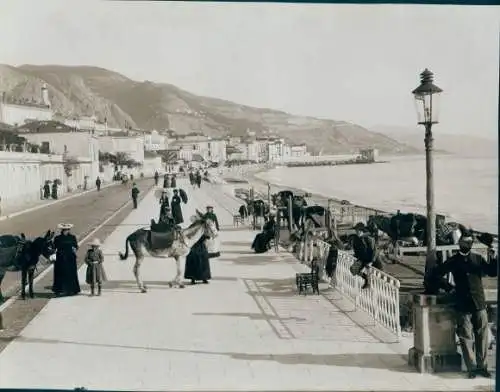 Foto Menton Alpes Maritimes, Promenade, Eselstation