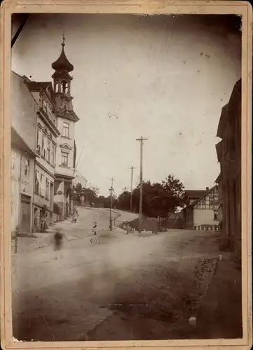 Foto Roda Stadtroda in Thüringen, Straßenpartie