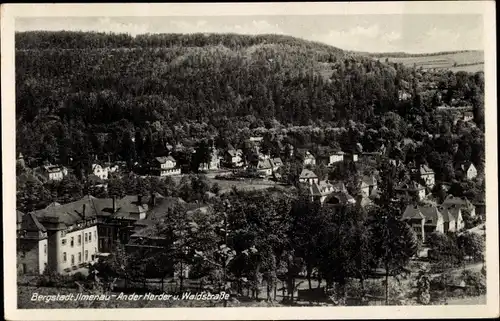 Ak Ilmenau in Thüringen, An der Herderstraße und Waldstraße