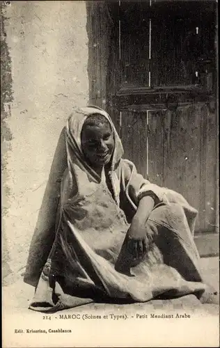 Ak Marokko, Maghreb, Petit Mendiant Arabe
