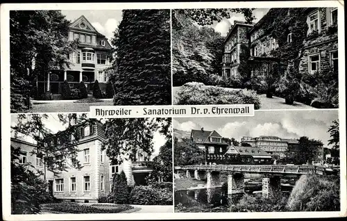 Ak Bad Neuenahr Ahrweiler in Rheinland Pfalz, Sanatorium Dr. v. Ehrenwall