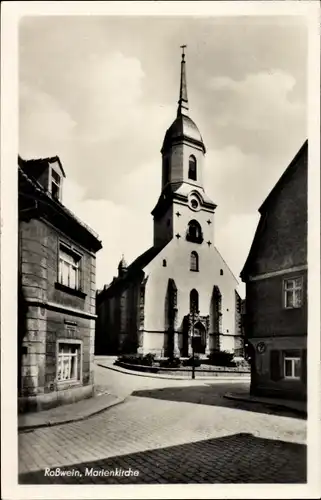 Ak Roßwein in Sachsen, Marienkirche