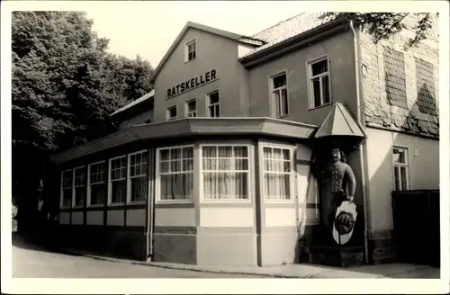 Ak Neustadt im Südharz, Gasthaus Ratskeller