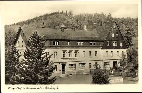Ak Rechenberg Bienenmühle Erzgebirge, HO-Gasthof