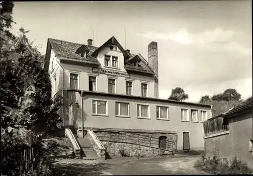 Ak Barthmühle Jocketa Pöhl Vogtland, Konsum Gaststätte Elstertalbrücke