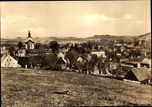 Ak Mildenau im Erzgebirge, Panorama