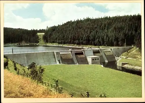 Ak Eßbach in Thüringen, Wisenta-Talsperre