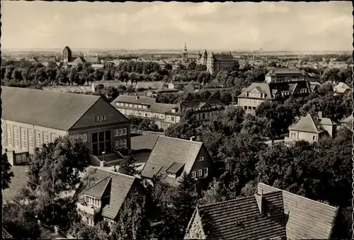 Ak Güstrow in Mecklenburg, Panorama