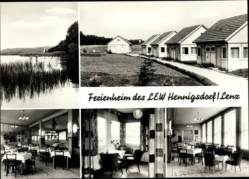 Ak Lenz Malchow Mecklenburg, Ferienheim des LEW Hennigsdorf