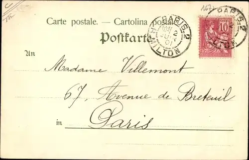 Ak Frau in blauem Kleid mit Tauben