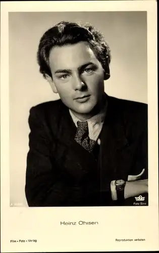 Ak Schauspieler Heinz Ohlsen, Portrait, Anzug