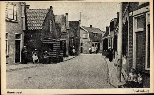 Ak Spakenburg Utrecht Niederlande, Hoekstraat