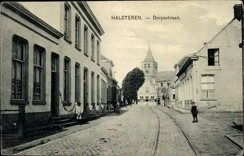 Ak Halsteren Nordbrabant, Dorpsstraat