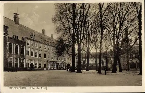 Ak Middelburg Zeeland Niederlande, Hotel de Abdij