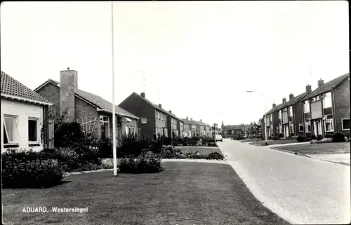 Ak Aduard Groningen Niederlande, Westersingel