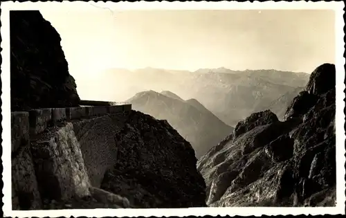 Ak Lovćen Lovtchen Montenegro, Prolaz na Lovcenu, Gebirgspass