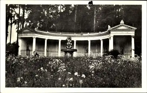 Ak Kroměříž Kremsier Region Zlin, Kolonada v zahrade