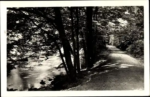 Ak Peklo u Nového Města Höllental Nové Město nad Metují Neustadt an der Mettau, Udoli Metuje