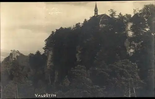 Ak Turnov Turnau Region Königgrätz, Burg Valdštejn, Valdštýn, Waldstein