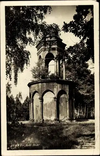 Ak Slaný Schlan Mittelböhmen, Bozi Hrob