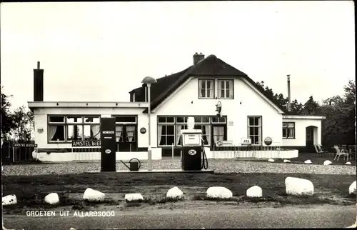 Ak Allardsoog Friesland Niederlande, Hotel Cafe Restaurant De Drie Provincien