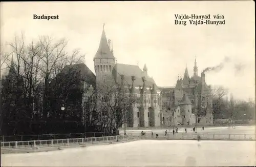 Ak Budapest Ungarn, Burg Vajda Hunyad