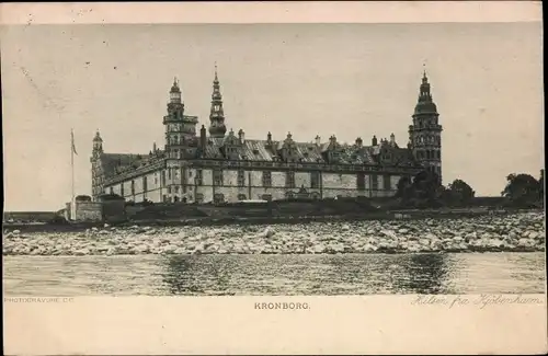Ak Helsingør Helsingör Dänemark, Kronborg Slot, Schloss