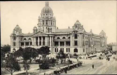 Ak Durban Cape Town Kapstadt Südafrika,Town Hall