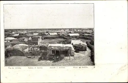 Ak Jericho Palästina, Teilansicht
