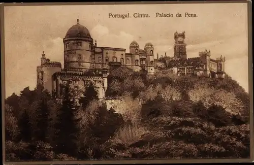 Ak Sintra Cintra Portugal, Palacio da Pena