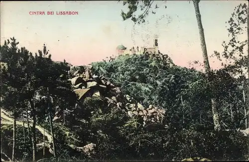 Ak Cintra Sintra Portugal, Burg