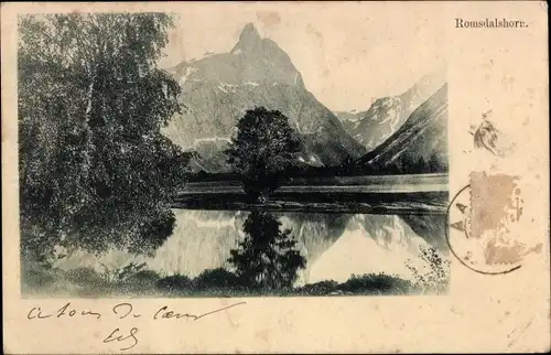 Ak Romsdalen Norwegen, Romsdalshorn