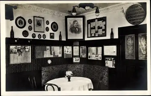 Ak Heidelberg am Neckar, Hotel Restaurant Scheffelhaus Waldhorn ob der Bruck