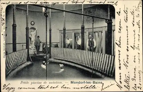 Ak Mondorf les Bains Bad Mondorf Luxemburg, Petite piscine de natation