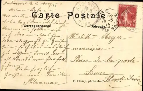 Ak Paris XIII, Carrefour des rues Bobillot et du Moulin des Prés