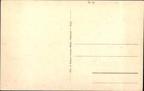 Ak Oude Schild Oudeschild Texel Nordholland Niederlande, Gezicht vana Hoogenberg op Brakenstein