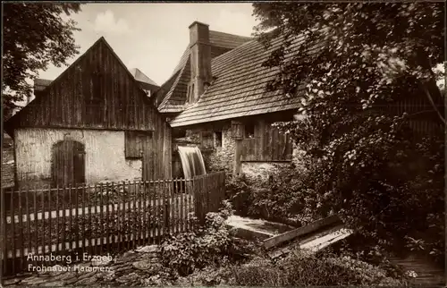 Ak Frohnau Annaberg Buchholz im Erzgebirge, Frohnauer Hammer
