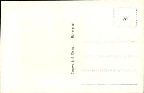 Ak Buitenpost Achtkarspelen Friesland Niederlande, Chr. Tuinbouwschool