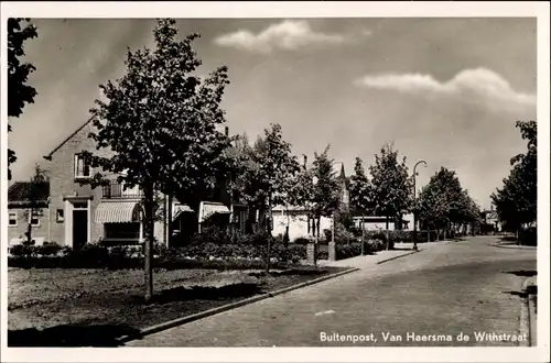 Ak Buitenpost Achtkarspelen Friesland Niederlande, Vaan Haersma de Withstraat