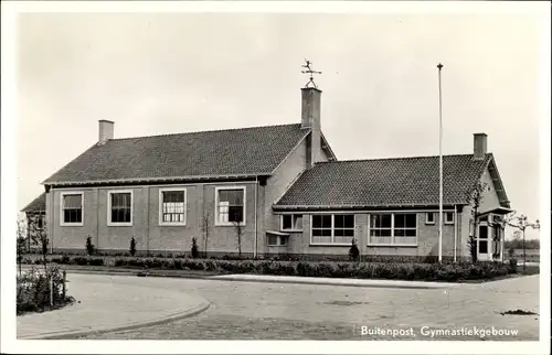 Ak Buitenpost Achtkarspelen Friesland Niederlande, Gymnastiekgebouw